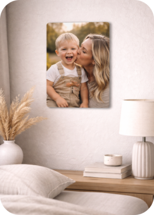 custom photo metal print